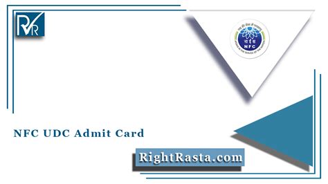 nfc udc admit card 2018|NFC Recruitment 2018 for 36 UDC, Driver, Steno and Other Posts.